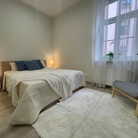 Bright 73M2 Apartment - Blaumana Street Central Daire *