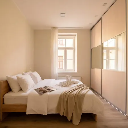 Apartamento Bright 73m2 - Blaumana Street Riga